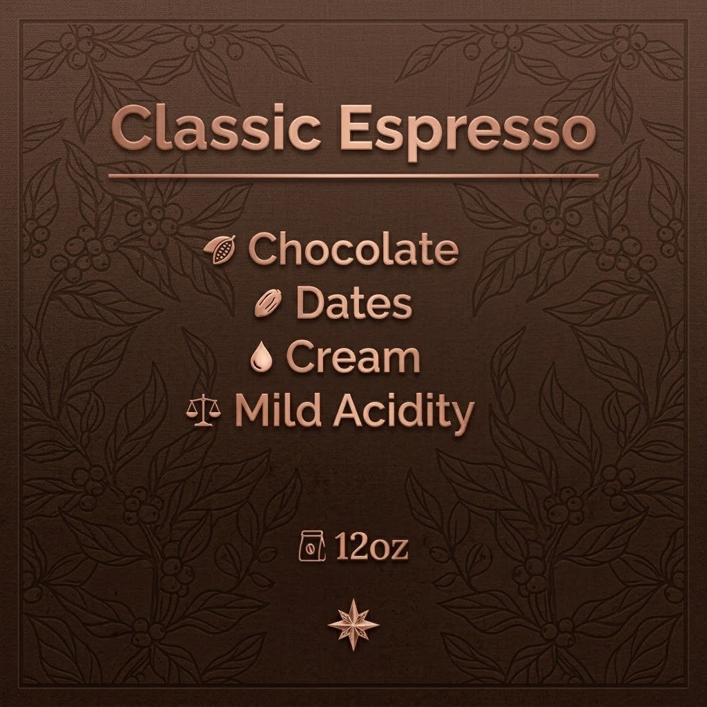 The Classic Espresso 12oz