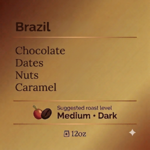 BRAZIL• NATURAL•BLEND•  12OZ
