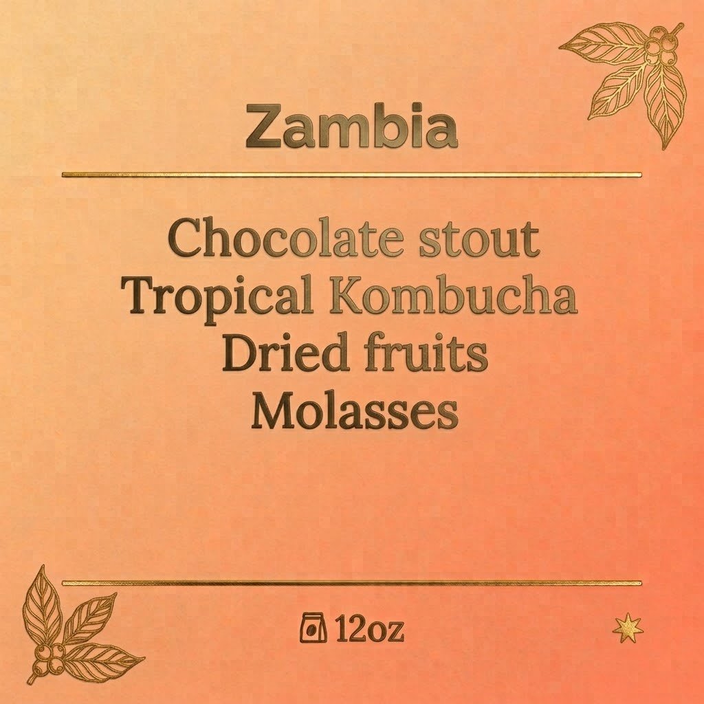 ZAMBIA •PREMIUM• ANAEROBIC • CATIMOR • 12OZ