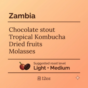 ZAMBIA •PREMIUM• ANAEROBIC • CATIMOR • 12OZ